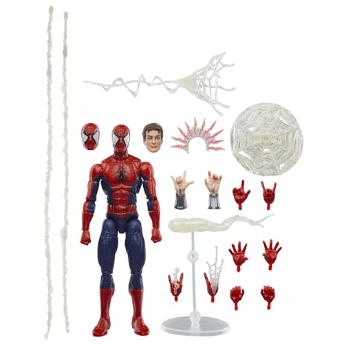 Marvel Legends Maximum Series Spider-Man Action-Figur, Rot/Blau von Marvel