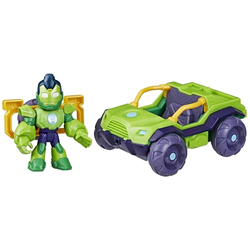 Iron Man and His Awesome Friends Marvel Iron Hulk Action-Figur & Fahrzeug von Marvel