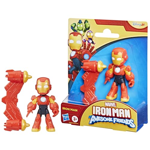 Iron Man and His Awesome Friends Marvel Iron Man Action-Figur, Spielzeug mit Accessoire von Marvel