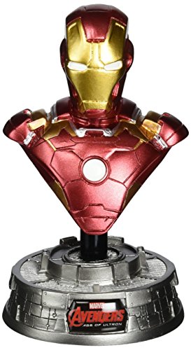 MARVEL 68328 Avengers 2 Iron Man Light Up Büste Briefbeschwerer Actionfigur, Rot/Ausflug, einfarbig (Getaway Solids) von Marvel