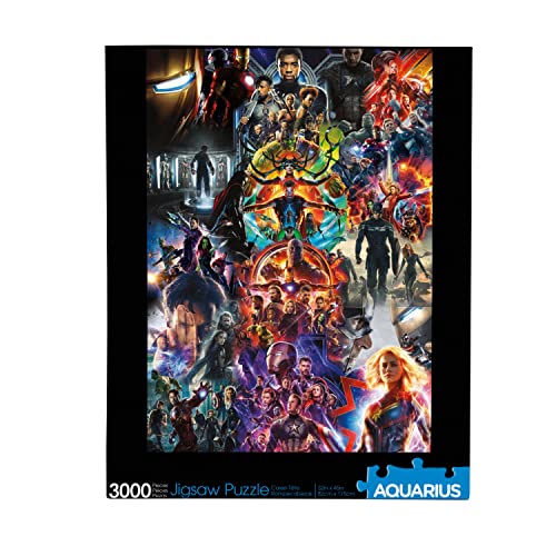 Aquarius Marvel Avengers Collage (3000 Piece Jigsaw Puzzle) - Glare Free - Precision Fit - Officially Licensed Marvel Merchandise & Collectibles - 32 x 45 Inches von AQUARIUS
