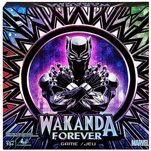 Marvel Wakanda Forever, Black Panther Dice-Rolling Game for Families, Teens and Adults von Marvel