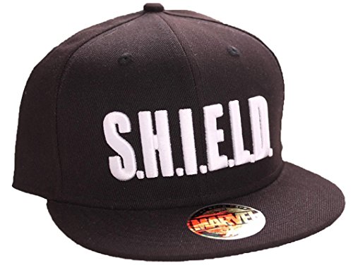 Marvel Agents of S.H.I.E.L.D. Logo Snapback Cap (schwarz) von Marvel