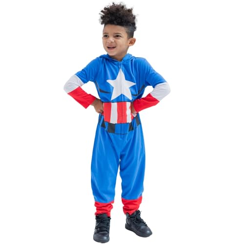Marvel Avengers Boys' Spiderman Hulk Captain America Iron Man Costume Coverall Marvel Avengers Boys' Spiderman Hulk Captain America Iron Man Costume Coverall von Marvel