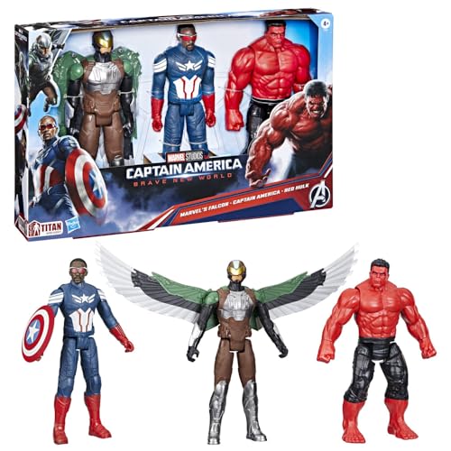 Marvel Avengers Captain America - Brave New World, Titan Hero Series, Actionfiguren-Set 5+ Marvel Avengers Captain America - Brave New World, Titan Hero Series, Actionfiguren-Set 5+ von Marvel