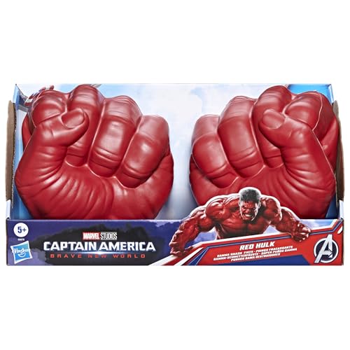 Marvel Avengers Captain America: Brave New World Red Hulk Gamma-Schmetterfäuste Rollenspielzeug Marvel Avengers Captain America: Brave New World Red Hulk Gamma-Schmetterfäuste Rollenspielzeug von Marvel