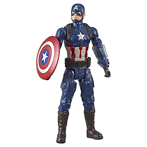 Marvel Avengers Captian America Endgame Titan HeroSerie bewegliche Aktionfigur ca 30 cm aus Avengers Endgame von Marvel