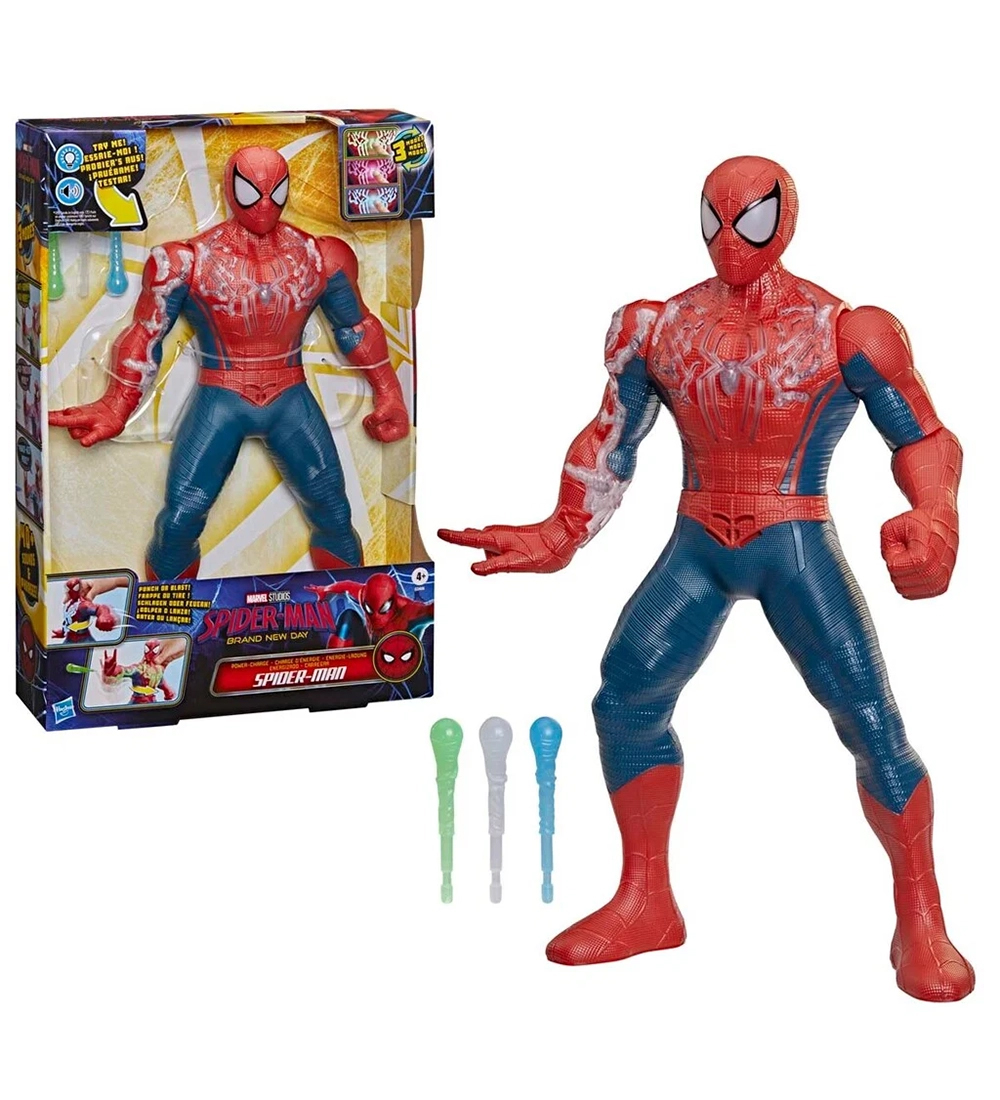 Marvel Avengers Figur - Spider-Man Film Power Ladegerät Spider-M - Marvel - One Size - Spielzeugfiguren von Marvel