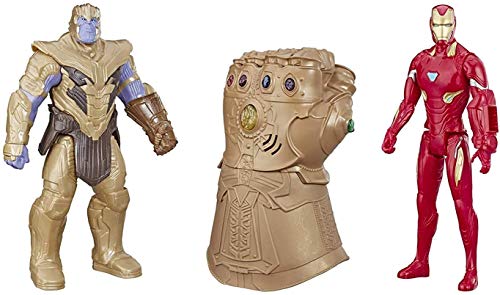 Marvel Avengers: Endgame - Infinity Gauntlet Electronic Fist with Thanos and Iron Man Action Figures Marvel Avengers: Endgame - Infinity Gauntlet Electronic Fist with Thanos and Iron Man Action Figures von Marvel