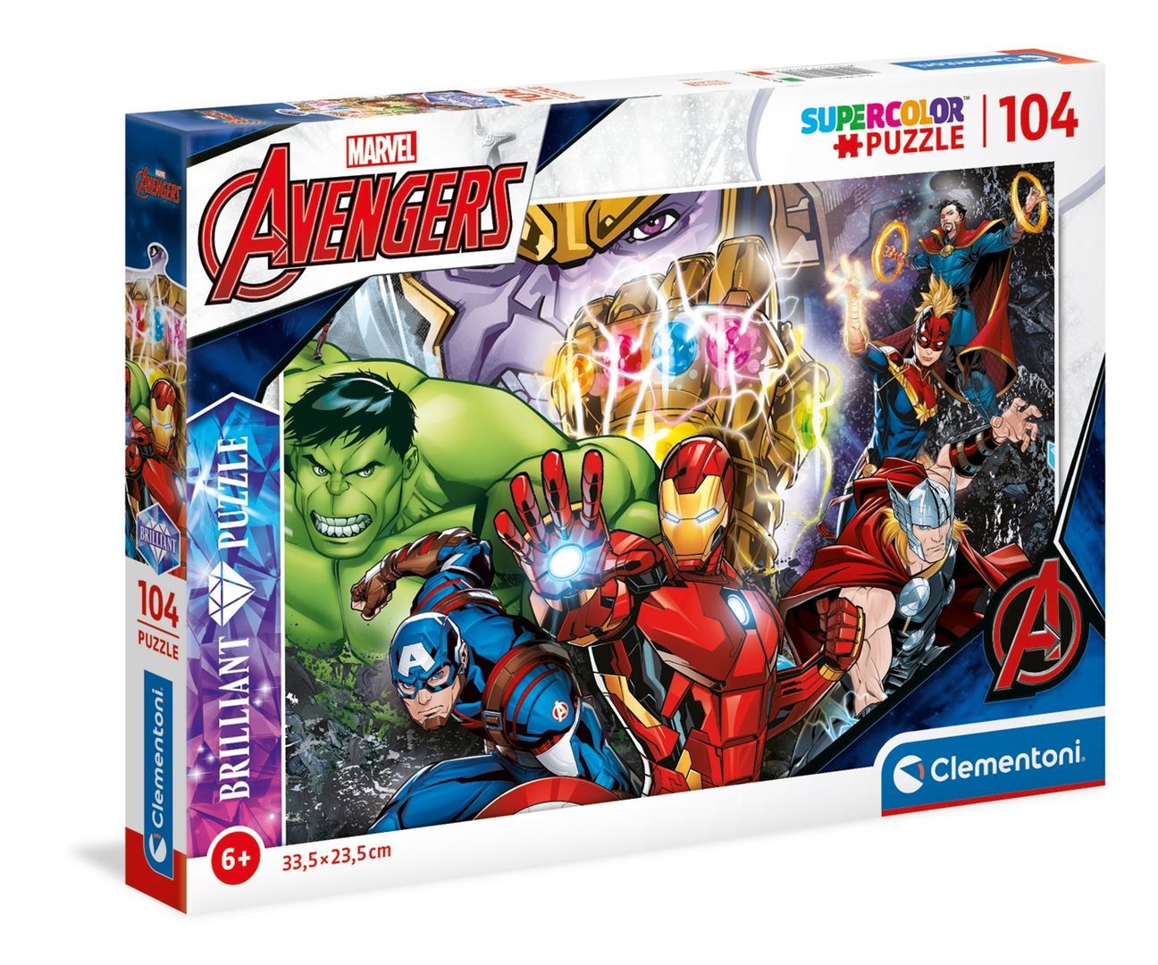 Marvel Brillant Puzzle, 104 Teile Marvel Brillant Puzzle, 104 Teile von Marvel