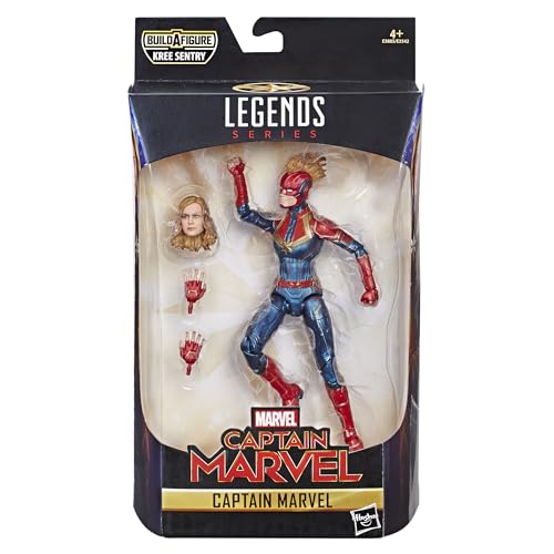 Marvel Captain Marvel Legends Captain Marvel in Kostüm-Figur, 15 cm Marvel Captain Marvel Legends Captain Marvel in Kostüm-Figur, 15 cm von Marvel