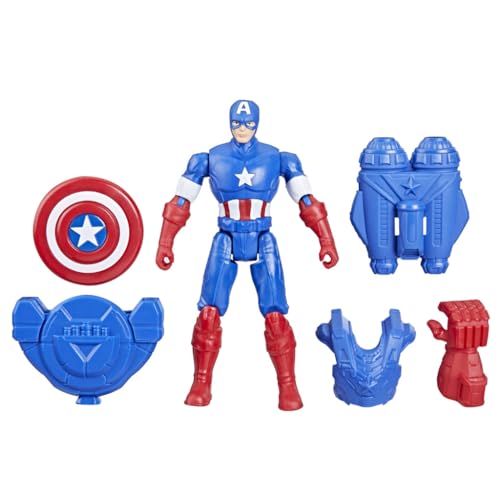 Marvel Epic Hero Series Battle Gear Captain America Actionfigur, 10,2 cm, Avengers Super Hero Spielzeug für Kinder ab 4 Jahren Marvel Epic Hero Series Battle Gear Captain America Actionfigur, 10,2 cm, Avengers Super Hero Spielzeug für Kinder ab 4 Jahren von Marvel