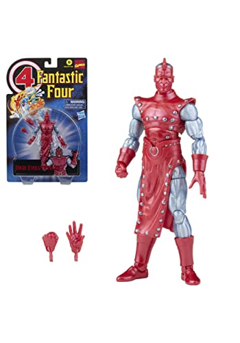 Marvel F0354 Hasbro Legends Serie Retro Fantastic Four High Evolutionary 15,2 cm Actionfigur Spielzeug, inklusive 2 Zubehörteile, Mehrfarbig von Marvel
