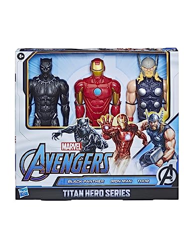 Marvel Figures Titan Hero Serie Black Panther Ironman Thor Marvel Figures Titan Hero Serie Black Panther Ironman Thor von Marvel