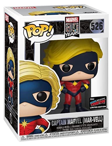 Marvel Funko 80TH - POP Vinyl Figure 526 Captain (MAR-Vell) NYCC 2019 Convention Exclusives von Marvel