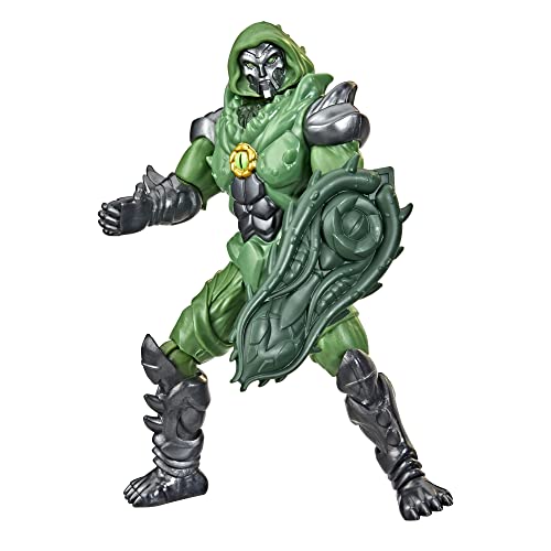 Marvel Hasbro Avengers Mech Strike Monster Hunters Doctor Doom Spielzeug, 15 cm große Actionfigur, Spielzeug für Kinder ab 4 Jahren, Mehrfarbig, F4759 Marvel Hasbro Avengers Mech Strike Monster Hunters Doctor Doom Spielzeug, 15 cm große Actionfigur, Spielzeug für Kinder ab 4 Jahren, Mehrfarbig, F4759 von Marvel
