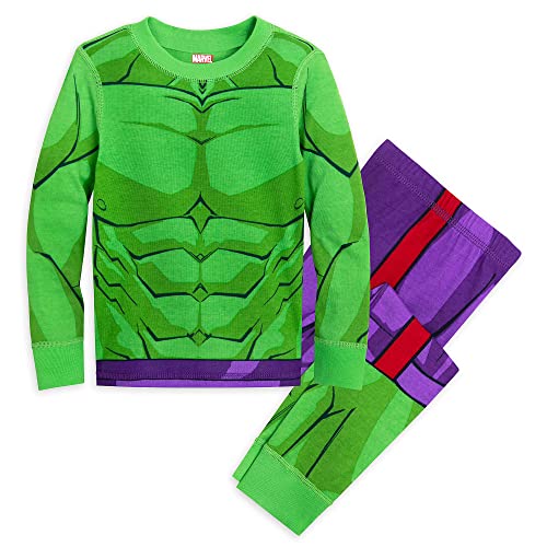 Marvel Hulk Kostüm PJ PALS für Kinder, 6, mehrfarbig von Marvel