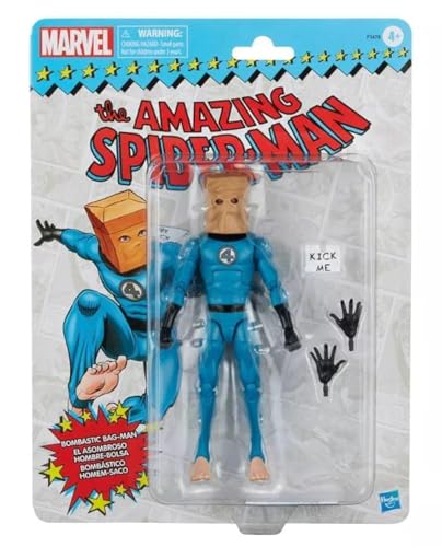 Marvel Legends Retro Vintage Collection 15,2 cm Figur Spider-Man & X-Men (Bombastic Bag Man) von Marvel