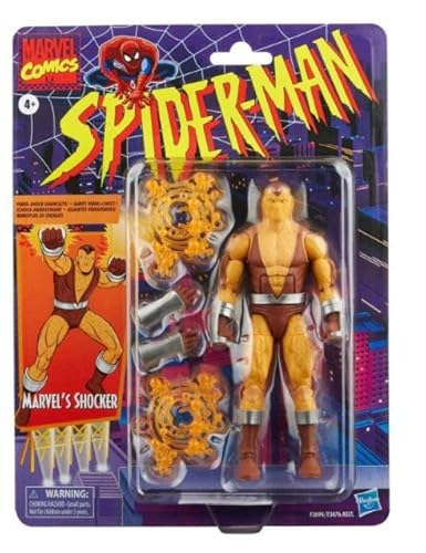 Marvel Legends Retro Vintage Collection 6" Figure Spider-Man & X-Men (Marvel's Shocker) von Marvel