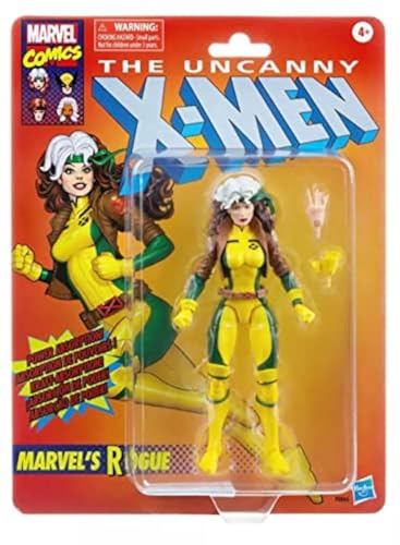 Marvel Legends Retro Vintage Collection 6" Figure Spider-Man & X-Men (Rogue) von Marvel