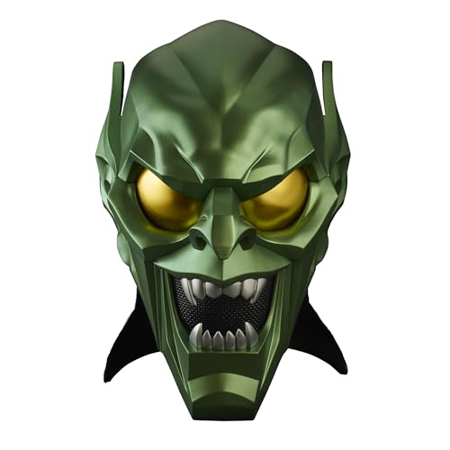 Marvel Legends Series Grüner Kobold Premium Rollenspiel-Helm, Spider-Man: No Way Home Rollenspielartikel für Erwachsene von Hasbro Marvel