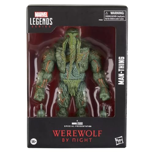 Marvel Legends Series Man-Thing, Action-Figur zu Marvel Studios Werewolf by Night, Sammlerobjekt für Erwachsene, 15 cm Marvel Legends Series Man-Thing, Action-Figur zu Marvel Studios Werewolf by Night, Sammlerobjekt für Erwachsene, 15 cm von Marvel