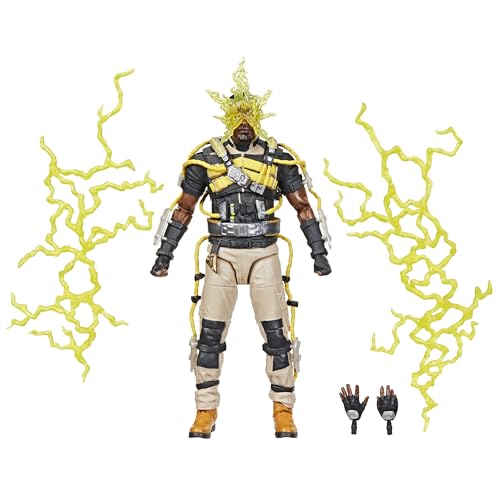 Marvel Legends Series Marvel’s Electro, Spider-Man: No Way Home Sammlerobjekt Action-Figur, 15 cm von Marvel