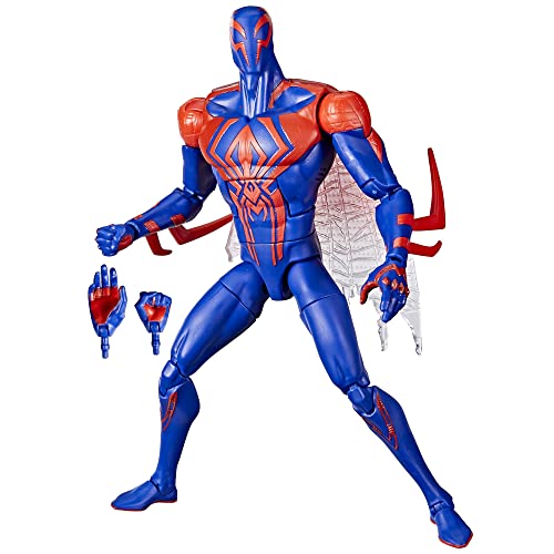Marvel Legends Series Spider-Man: Across The Spider-Verse (Part One) 15 cm große Spider-Man 2099 Figur, 2 Accessoires von Marvel