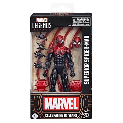 Marvel Legends Series Superior Spider-Man 85th Anniversary – HSF9114 – Figur mit Gelenken, 15,2 cm – Spider-Man Marvel Legends Series Superior Spider-Man 85th Anniversary – HSF9114 – Figur mit Gelenken, 15,2 cm – Spider-Man von Marvel