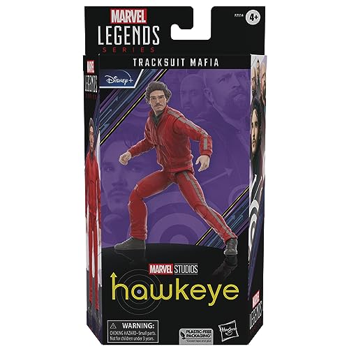 Marvel Legends Series Trainingsanzug Mafia, Hawkeye Actionfiguren, Spielzeug für Kinder ab 4 Jahren, 15,2 cm Marvel Legends Series Trainingsanzug Mafia, Hawkeye Actionfiguren, Spielzeug für Kinder ab 4 Jahren, 15,2 cm von Marvel