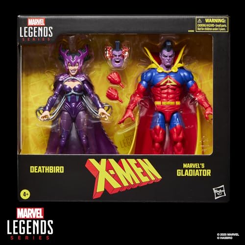 Marvel Legends Series X-Men Deathbird & Marvel’s Gladiator Action-Figuren 2er-Pack von Marvel