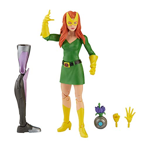 Marvel Hasbro Legends Series X-Men Actionfigur, 15,2 cm, Sammlerstück, Jean Grey Actionfigur, Spielzeug, Premium-Design und 3 Zubehörteile, ab 4 Jahren von Marvel