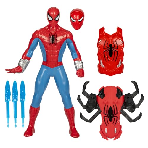 Marvel Spider-Man Thwip Blast Spider-Man Actionfigur mit Zubehör, 27,9 cm großes Superhelden-Spielzeug für Kinder ab 4 Jahren Marvel Spider-Man Thwip Blast Spider-Man Actionfigur mit Zubehör, 27,9 cm großes Superhelden-Spielzeug für Kinder ab 4 Jahren von Marvel