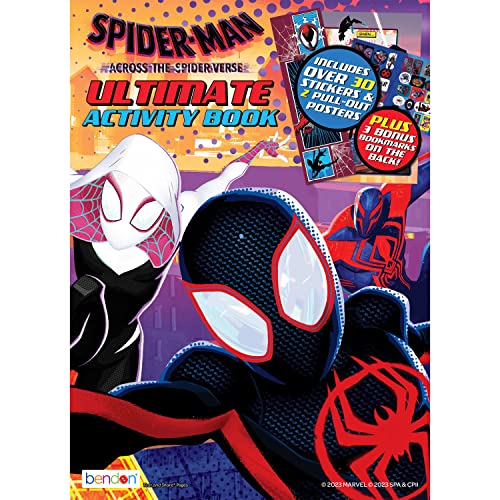 Marvel Spider-Man: Across The Spider-Verse 32-seitiges Ultimate Activity Book, Poster enthalten, Bendon 53672 Marvel Spider-Man: Across The Spider-Verse 32-seitiges Ultimate Activity Book, Poster enthalten, Bendon 53672 von Marvel