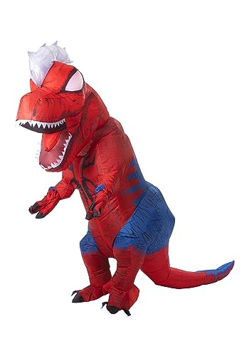 Marvel Spider-Rex aufblasbares Kostüm - aufblasbares Erwachsenenkostüm von Spider-Rex Dinosaurier mit Handschuhen Marvel Spider-Rex aufblasbares Kostüm - aufblasbares Erwachsenenkostüm von Spider-Rex Dinosaurier mit Handschuhen von Marvel