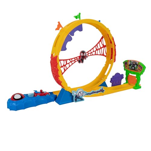 Marvel Spidey und Seine Super-Freunde SNF0295 - Super Loop Track Set, Looping mit Spidey Metallfahrzeug Marvel Spidey und Seine Super-Freunde SNF0295 - Super Loop Track Set, Looping mit Spidey Metallfahrzeug von Marvel