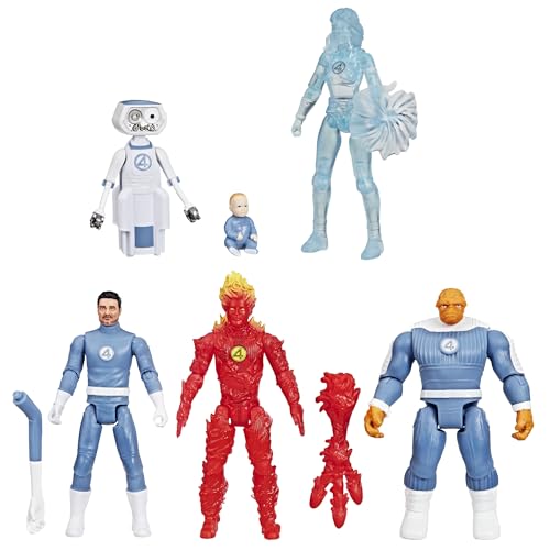 Marvel Studios The Fantastic Four Epic World of Action Marvel’s Erste Familie Set mit 6 Figuren von Marvel