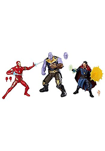 Marvel Studios: The First Ten years Avengers: Infinity War Figur 3-Pack Thanos, Iron Man, Dr. Strange von Marvel