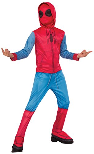 RUBIE'S 640129_L Marvel Spiderman Kostüm mit Stiefelüberzug + Sturmhaube, rot RUBIE'S 640129_L Marvel Spiderman Kostüm mit Stiefelüberzug + Sturmhaube, rot von Rubie's