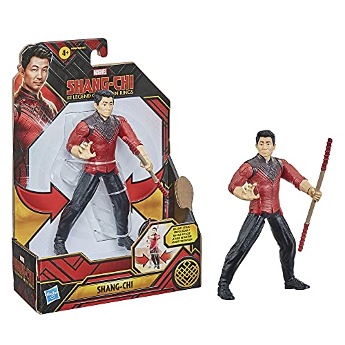 Shang Chi , F0960 Hasbro Marvel und die Legende der zehn Ringe Actionfigur Spielzeug mit BO Staff Attack Feature! für Kinder ab 4 Jahren Shang Chi , F0960 Hasbro Marvel und die Legende der zehn Ringe Actionfigur Spielzeug mit BO Staff Attack Feature! für Kinder ab 4 Jahren von Marvel
