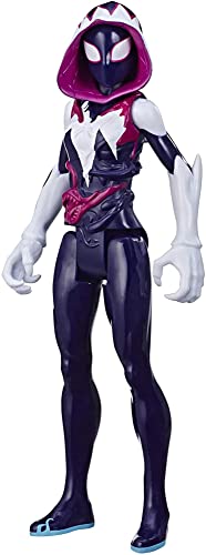 Spider-Man Maximum Venom Titan Hero Ghost Action-Figur, inspiriert durch das Marvel Universe, Blast Gear-kompatibler Rücken-Port, ab 4 Jahren von Marvel