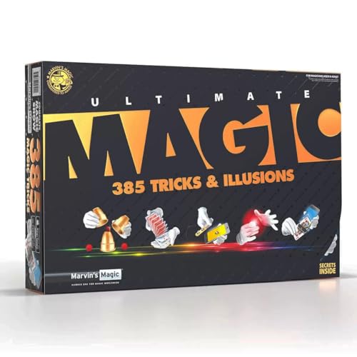 Marvin's Magic *NEU* Ultimate Magic 385 Tricks & Illusions Sold by Shop4Less, Black (GD 0523) von Marvin's Magic