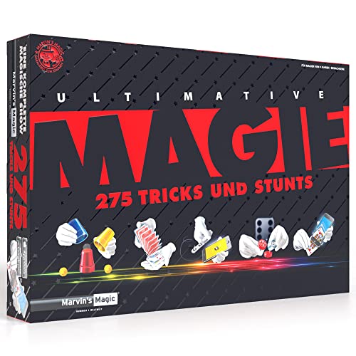 Marvin's Magic - 275 ultimative Zaubertricks - Zauberset - Kinderspielzeug für Geburtstags 275 atemberaubende Zaubertricks enthalten - ab 8 Jahren von Marvin's Magic