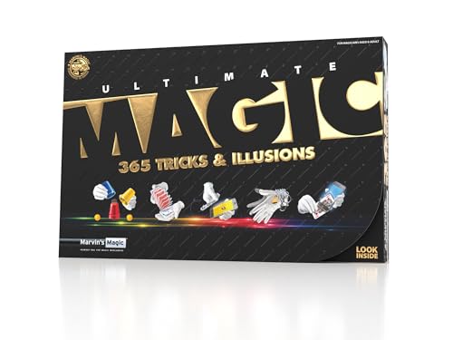 Marvin's Magic,Kids Magic Set,365 ultimative Zaubertricks & Illusions,Zaubertricks für Kinder,Enthält Svengali Karten, Mind Reading Tricks und vieles mehr,Geeignet für Kinder ab 6 Jahren von Marvin's Magic
