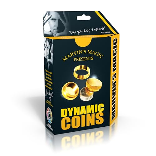 Marvin's Magic MM 1106.D Set „Dynamische Münzen“ – Professionelle Zaubertricks leicht gemacht Marvin's Magic MM 1106.D Set „Dynamische Münzen“ – Professionelle Zaubertricks leicht gemacht von Marvin's Magic