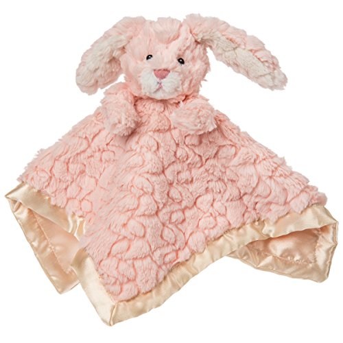 Mary Meyer Putty Nursery Stuffed Animal Security Blanket, 33 x 33-Centimetres, Pink Bunny von Mary Meyer