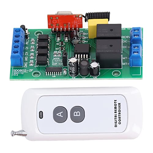 MasYosh Fernbedienung Modul, CW CCW Rotations Motor Regler mit 200m Außenbereich, für Rollläden Türen Wasserpumpen von MasYosh