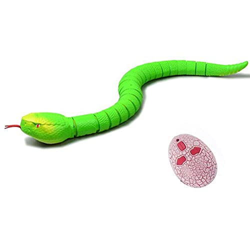 MasYosh Ferngesteuerte Schlange, Realistisches Schlangen-Spielzeug, USB Wiederaufladbare Schlange, Gruseliges Witzspielzeug, Schnelle Bewegung, Geschenke für Kinder von MasYosh