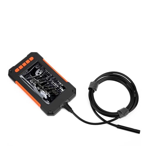 MasYosh P40 2m 4.3in IP67 Industrial HD Handheld -Bildschirm Endoskop für die Car -Pipeline -Inspektion Orange von MasYosh