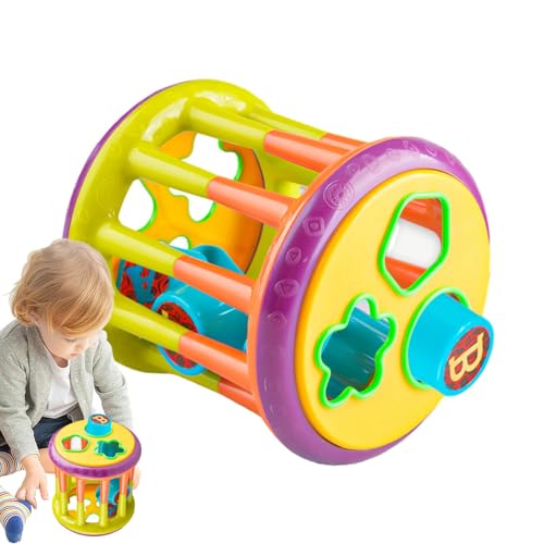 Maseyivi Formsortierer,Montessori-Formsortierer - Montessori-Spielzeug für Kleinkinder,Feinmotorikspielzeug für 3-, 4- und 5-Jährige, entwicklungsförderndes Lernspielzeug, Geschenke für Mädchen und von Maseyivi